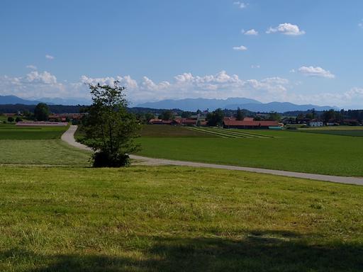 Aussicht von Baiernrain aus