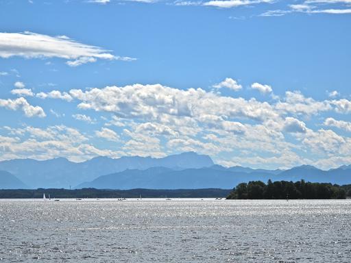 Radtour von München an den Starnberger See zum Baden