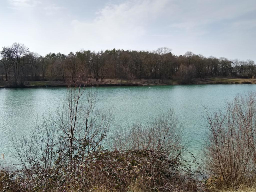 Radtour von München an den Garchinger See zum Baden