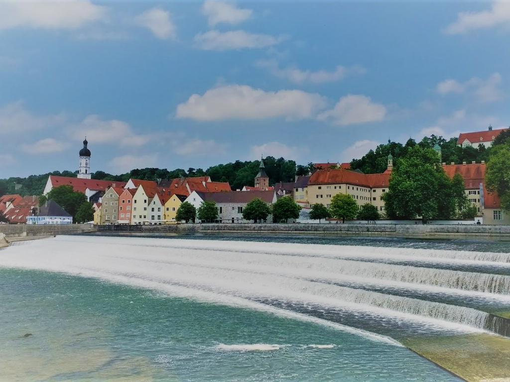 Radtouren in den Münchner Südwesten: Lech bei Landsberg