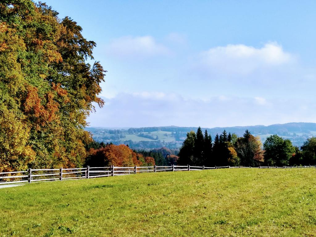 Radtour von München auf den Taubenberg: Aussicht vom Taubenberg