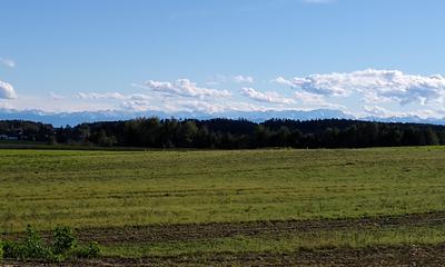 Aussicht vom Steingassenberg bei Türkenfeld