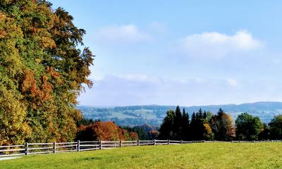 Radtour von München auf den Taubenberg: Aussicht vom Taubenberg