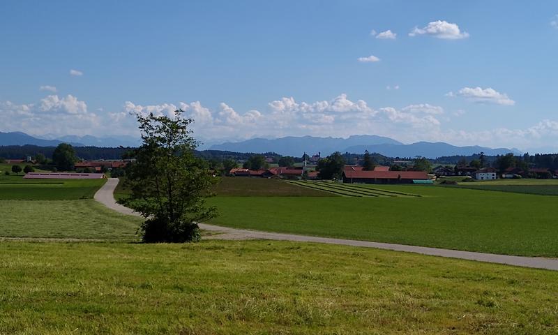 Aussicht von Baiernrain aus