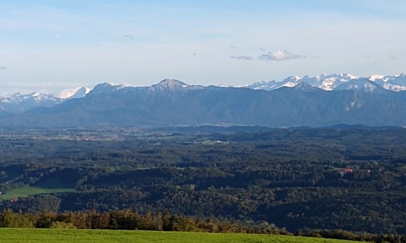 Aussicht vom Hohen Peißenberg