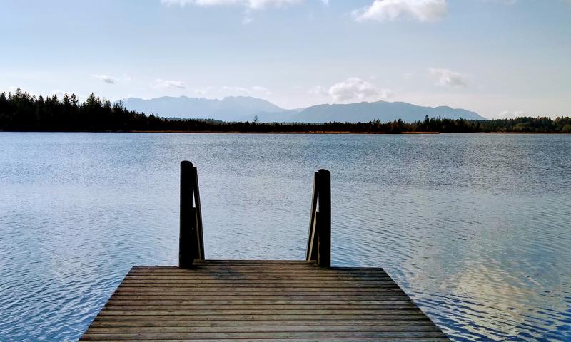 Radtour von München an den Kirchsee zum Baden