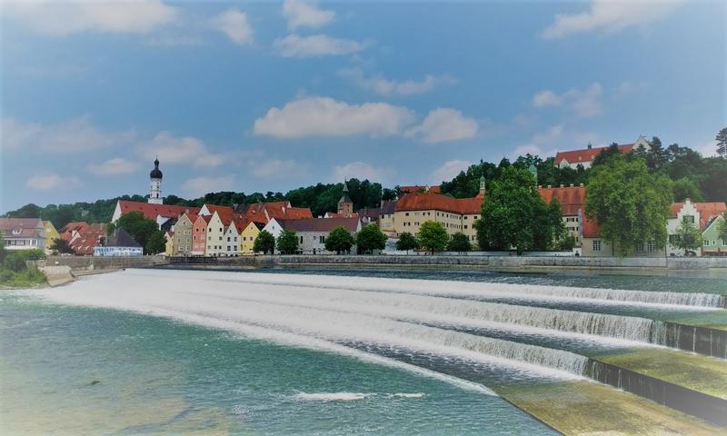 Radtouren in den Münchner Südwesten: Lech bei Landsberg