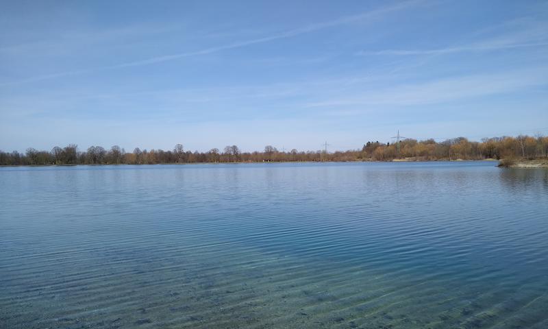 Radtouren von München an den Lußsee und weiteren Seen im Münchner Nordwesten zum Baden